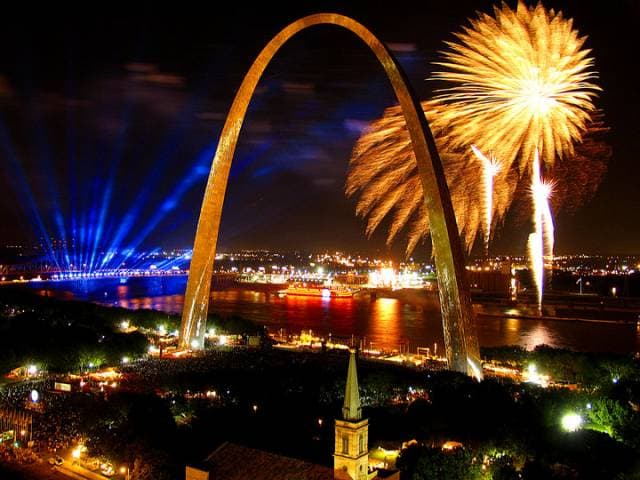 10. St. Louis Gateway Arch