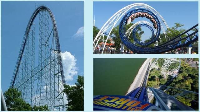 4. Cedar Point'e gidebilirsiniz.
