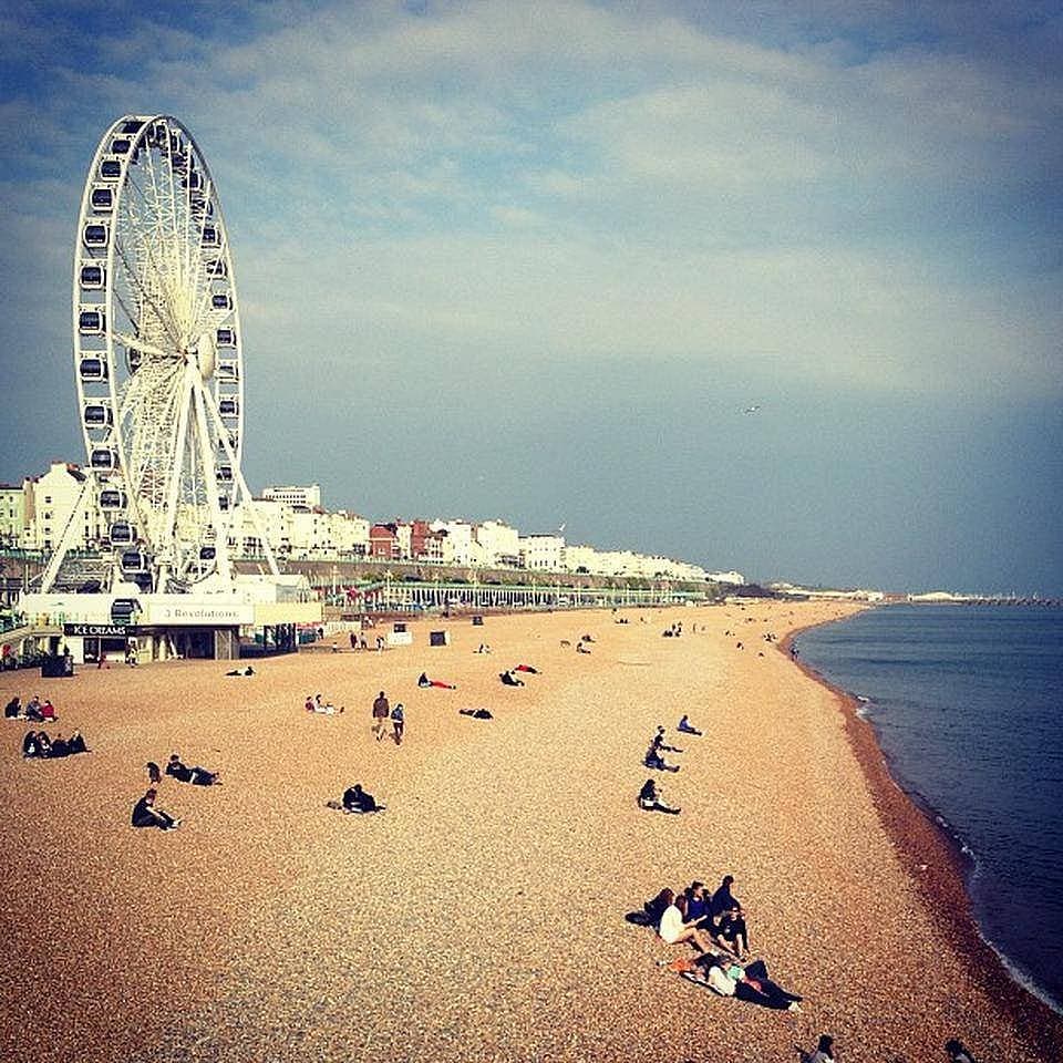 Brighton'da Gündelik Yaşamdan Kareler