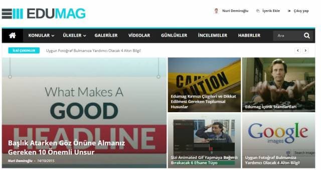 7. Ana Görseller çok önemlidir, içeriklerinizin ambalajıdır.