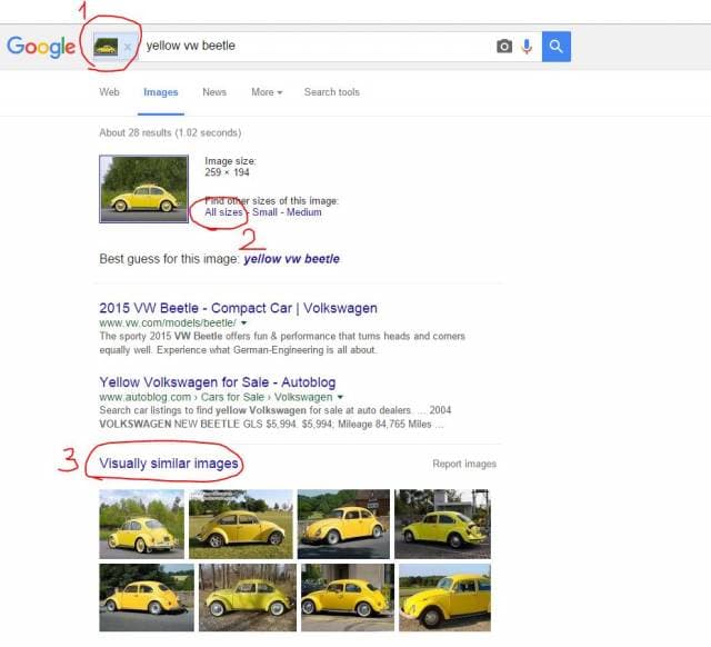 4. Elinizdeki küçük boyuttaki veya kalitesiz görsellerin, büyük ve kaliteli olanlarını bulmak, Google "Search by Images" ile çok kolay!