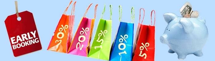 1. Erken rezervasyon yapın.