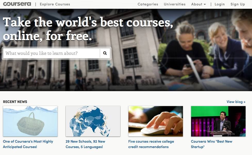 14. Coursera