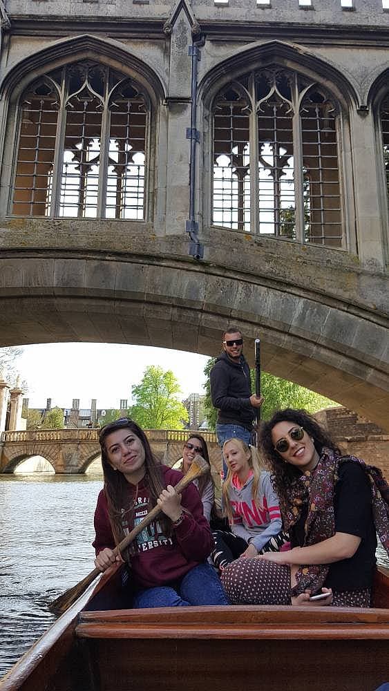 5. Cam Nehri'nde punting yaptık.