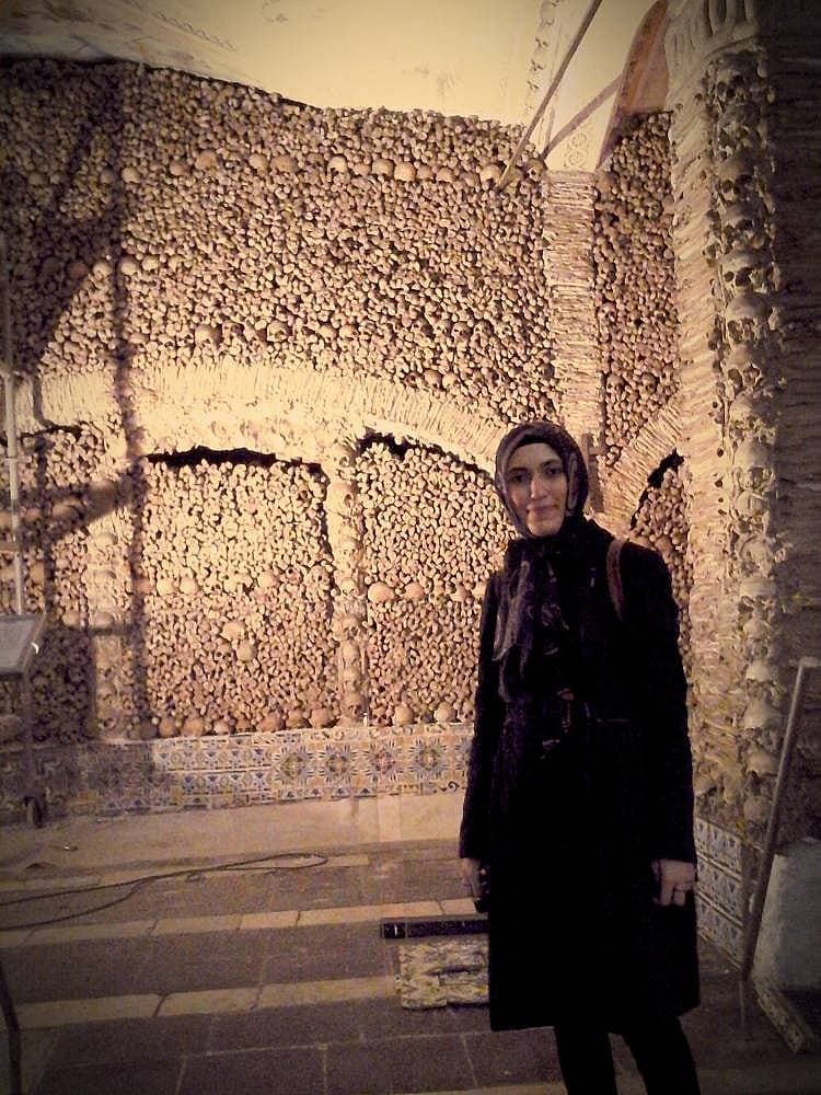 2. Evora'daki kemik kilisesi ürkütücüydü.