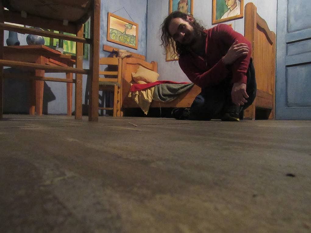 10. Van Gogh eserlerinin içinde yaşamak.