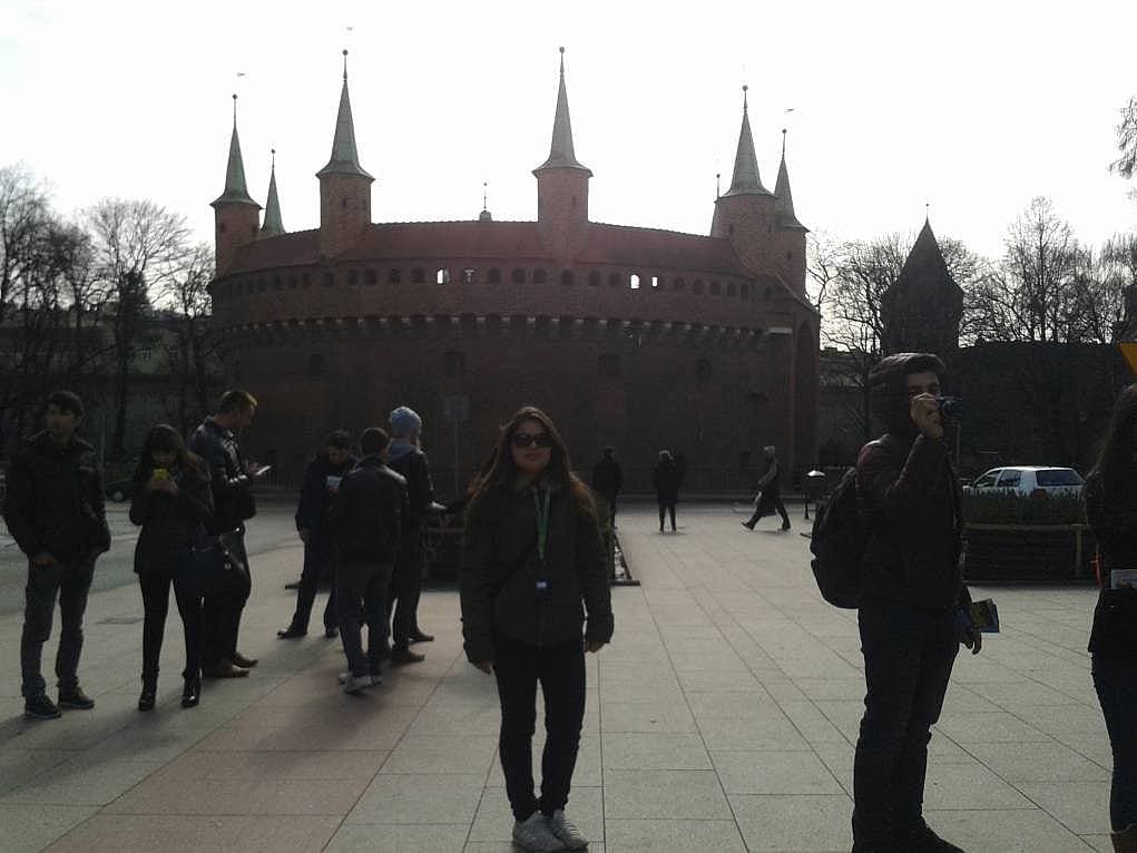 2. Krakow'u ikiye bölen kale.