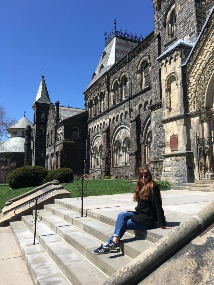 7. Beni hüsrana uğratıp hayallerimden vazgeçiren okul: Toronto Üniversitesi