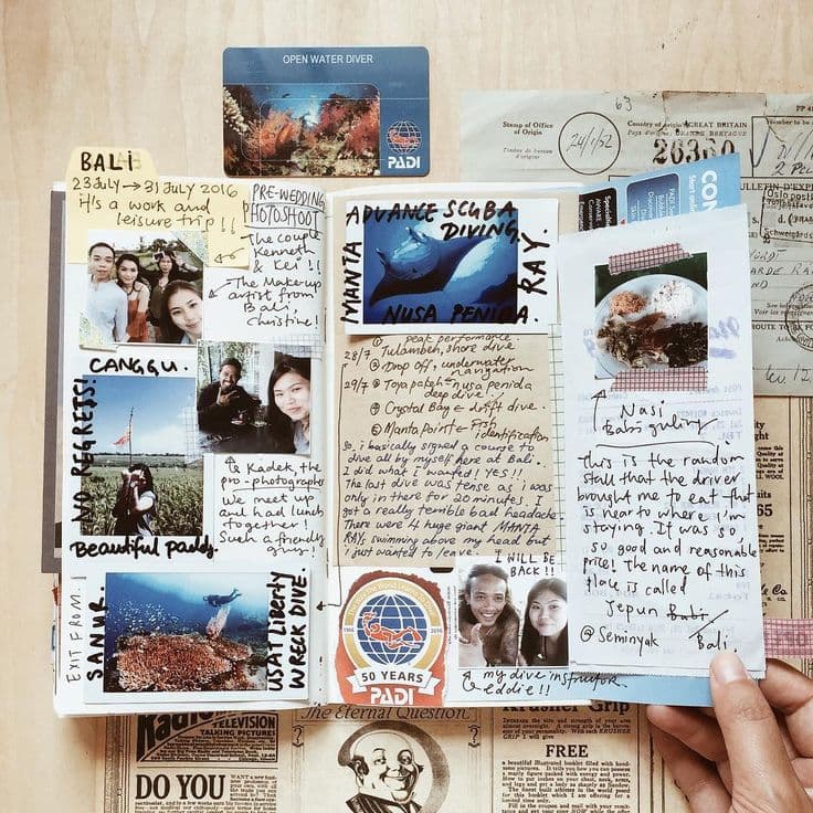 3. Her madde için bir resim belirle.