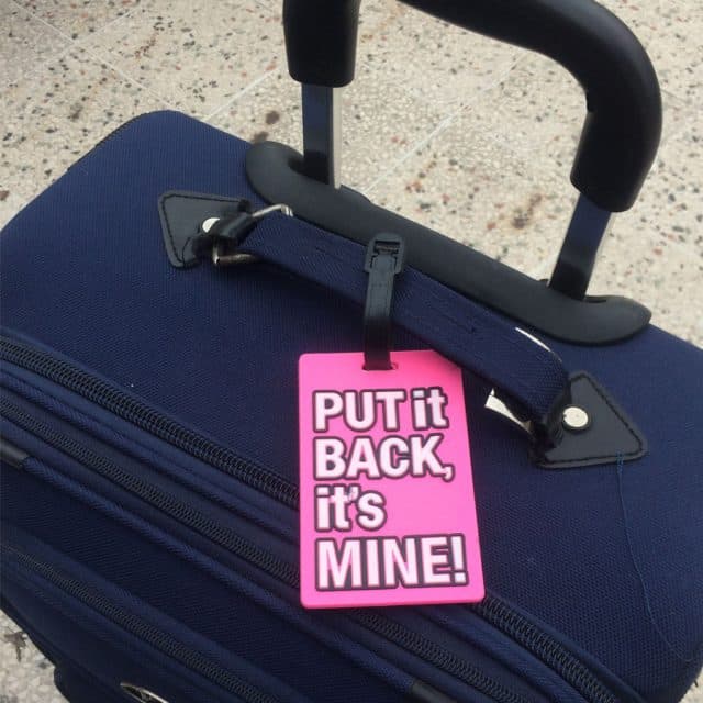 12. Bavulunuzu kişiselleştirin!