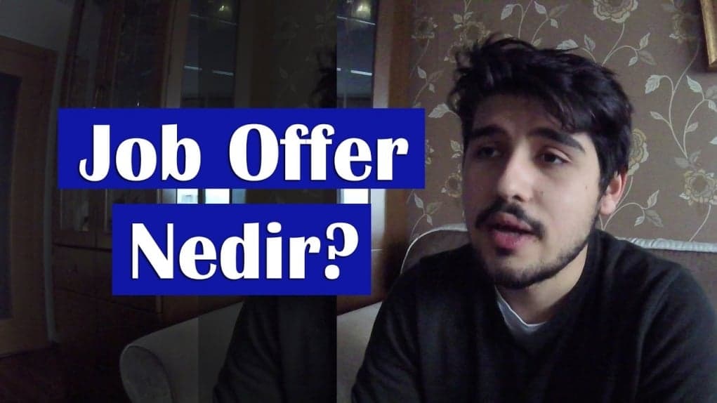 Work and Travel İş Sözleşmesi - Job Offer Nedir?