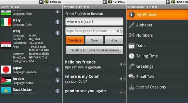 4. Tourist Language Learn & Speak