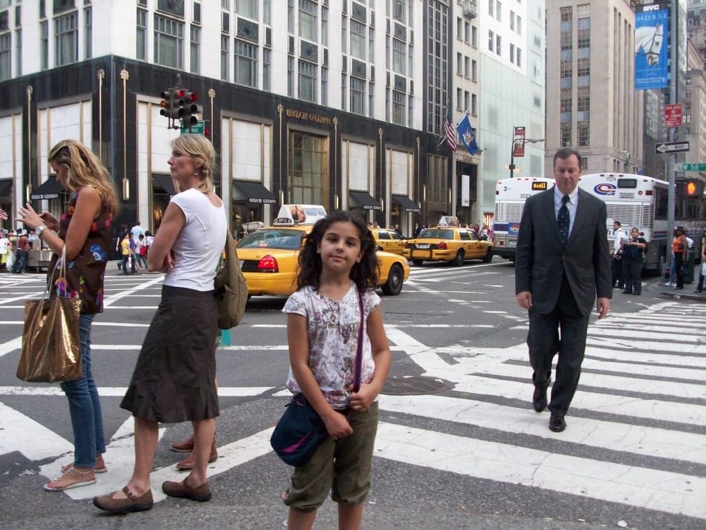 9. Arkadaşımla New York caddelerinde doyasıya gezdim.