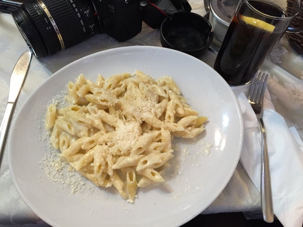 4. Roma'da bir de makarna yedim dersiniz diye.