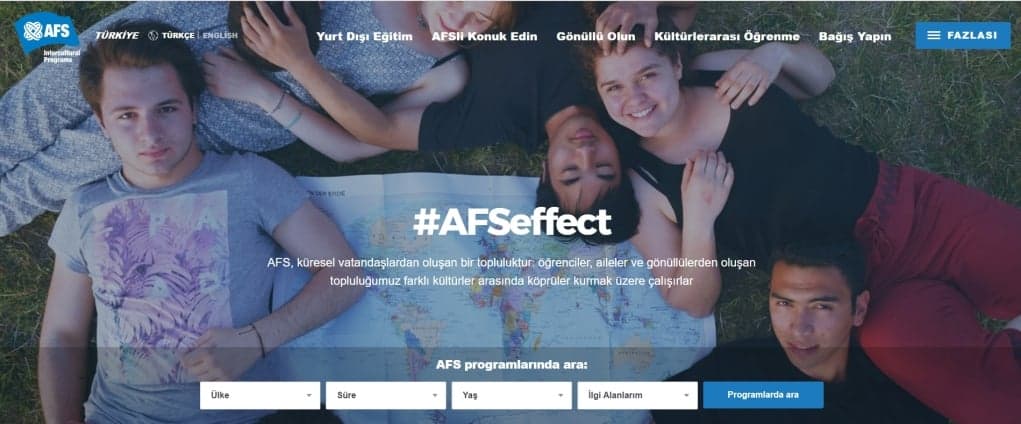 10. Büyük bir ailenin parçalı ol - AFS