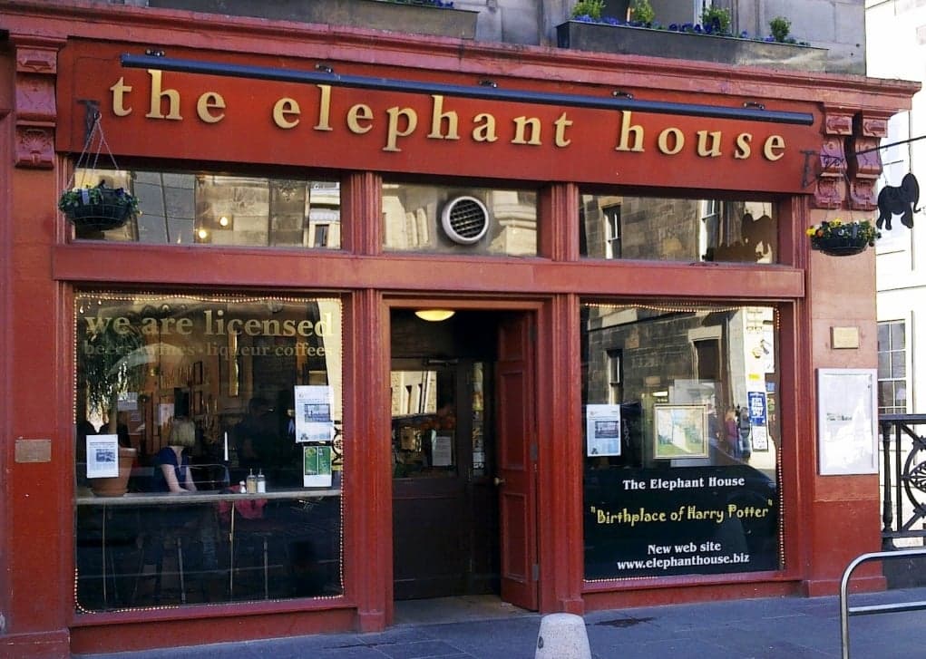 7. The Elephant House, Edinburgh