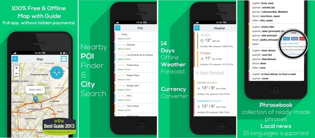 3. USA ile offline haritalarınıza erişin