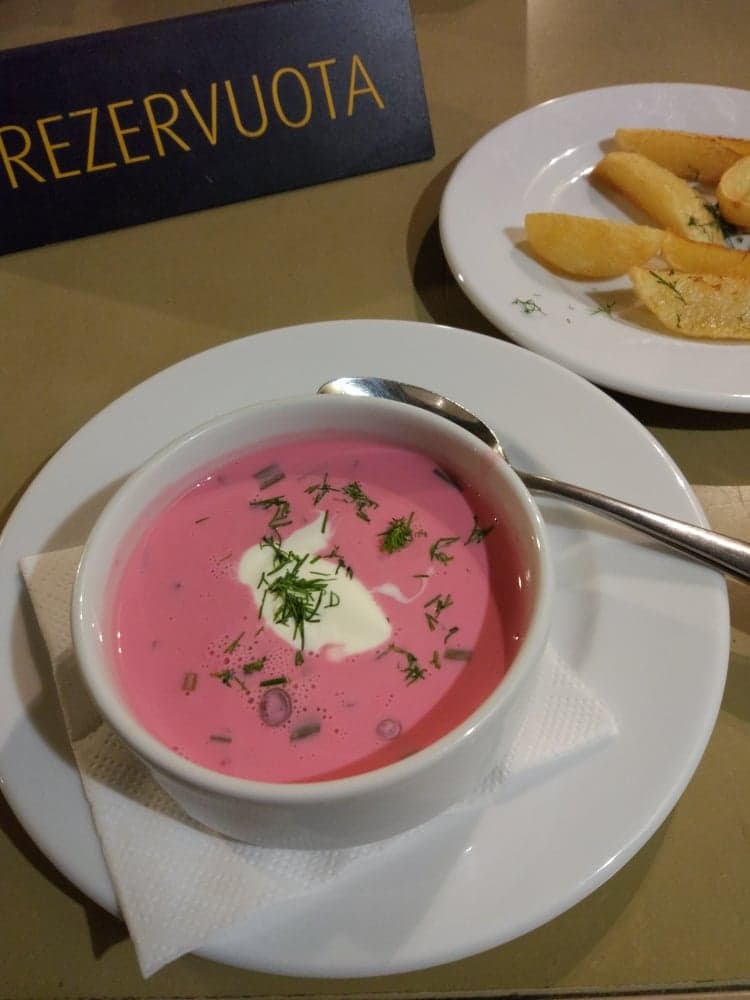 6. Yeni projemde Litvanya'nın yemeklerini daha iyi tanıdım.