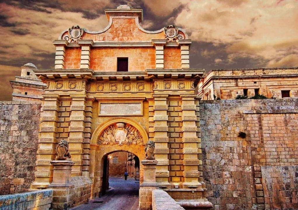 7. Malta'da birçok güzel yeri yakından görme fırsatı buldum.