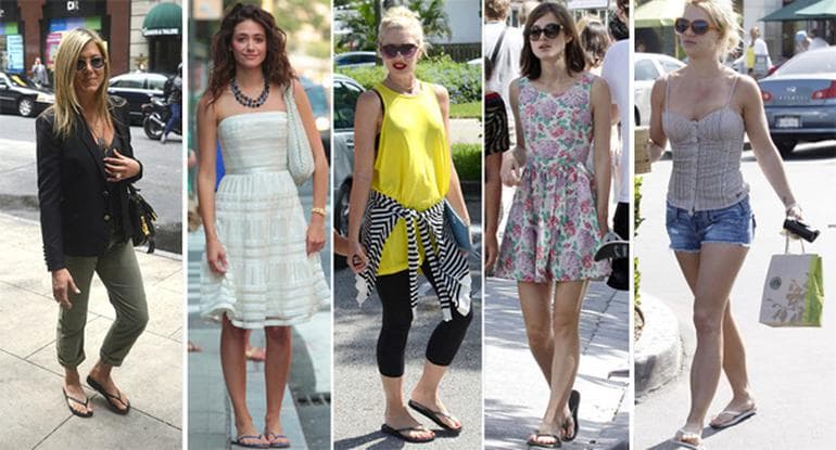 9. Yaz kış parmak arası terlik giyiliyor oluşu