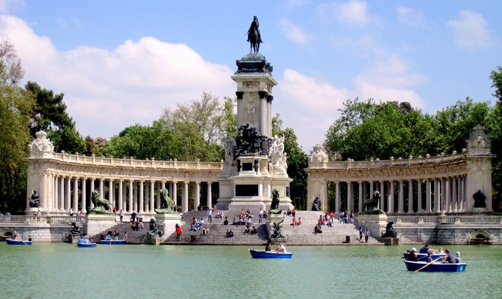 6. Buen Retiro Park, Madrid, İspanya