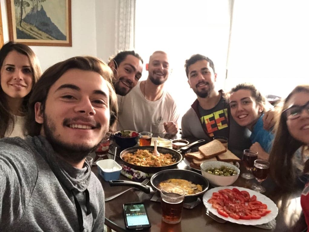 6. Erasmus'ta dünya mutfağını tadabilirsiniz.