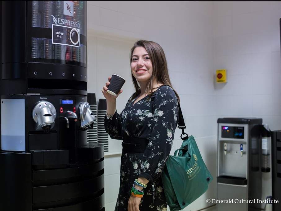 17. Okulun en popüler köşesi Nespresso Corner!