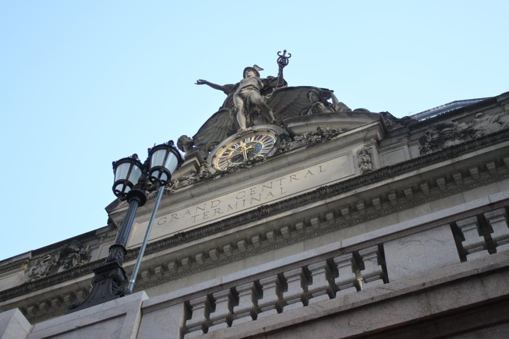 6. Grand Central Terminal'i görme şansı bulduk.