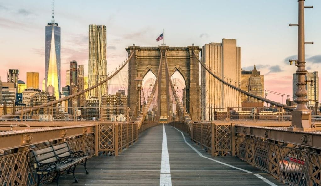 4. Hep hayalini kurduğumuz Brooklyn Köprüsü'nü baştan sona turladık.