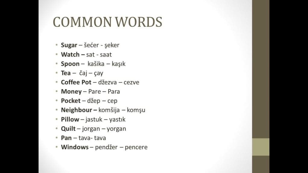 7. Hırvatça’ya yabancılık çekmeyeceksin.