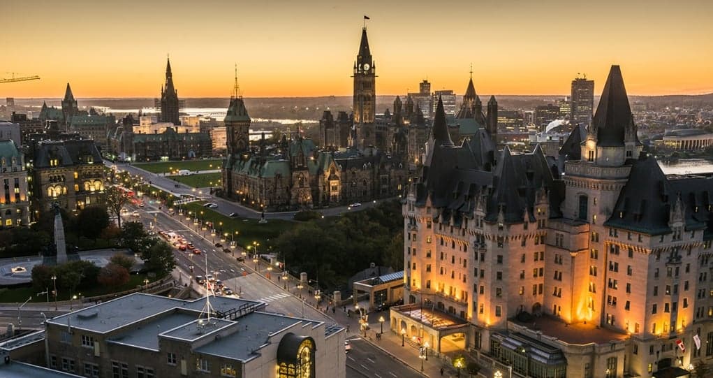 8. Ottawa's Parliament Hill
