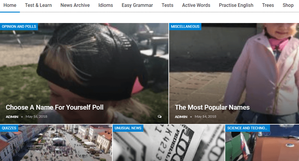 1. Simpleenglishnews.com