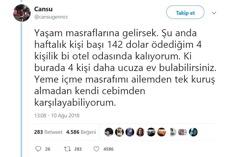 10. ''Ama orada dolarla harcıyor'' diyenler için..