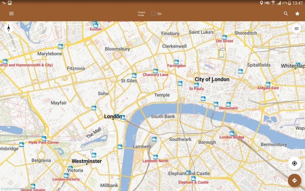 7. Yurtdışına çıktığınızda en iyi arkadaşınız çevrimdışı haritalar olacak.
