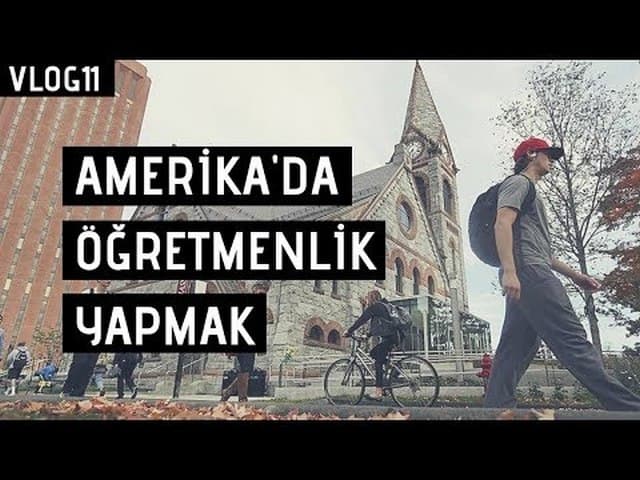 Amerika'da Öğretmenlik Yapmak