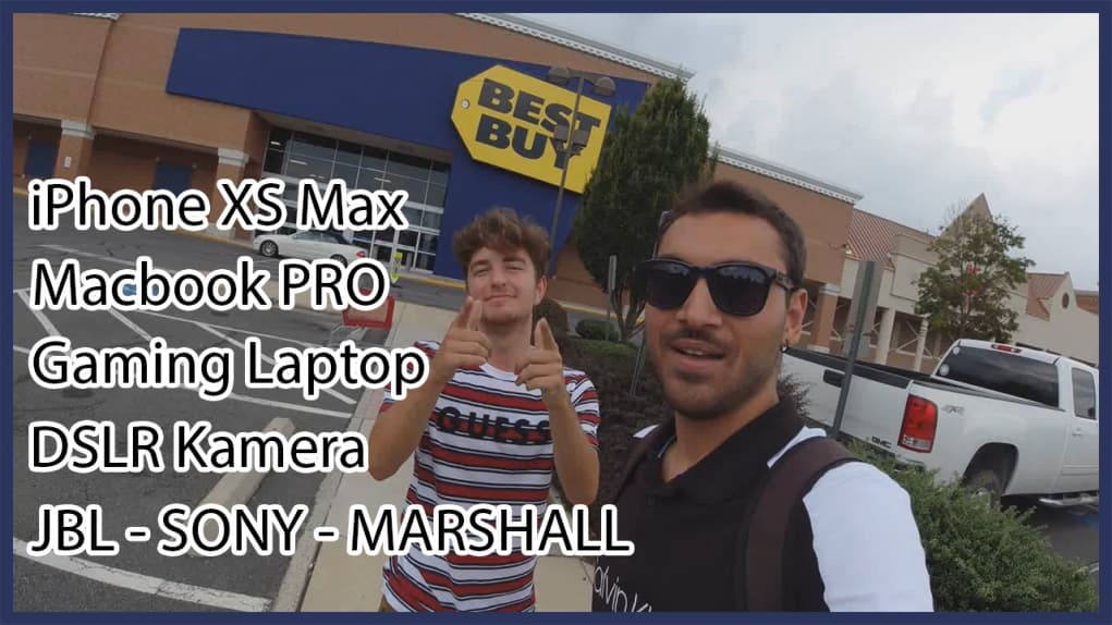 Amerika'da Elektronik Eşya Fiyatları | iPhone XS Max | Macbook | DSLR Kamera