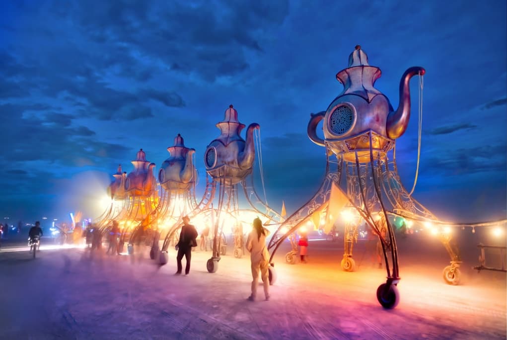 5. Burning Man Festival (Black Rock Desert, Nevada) 