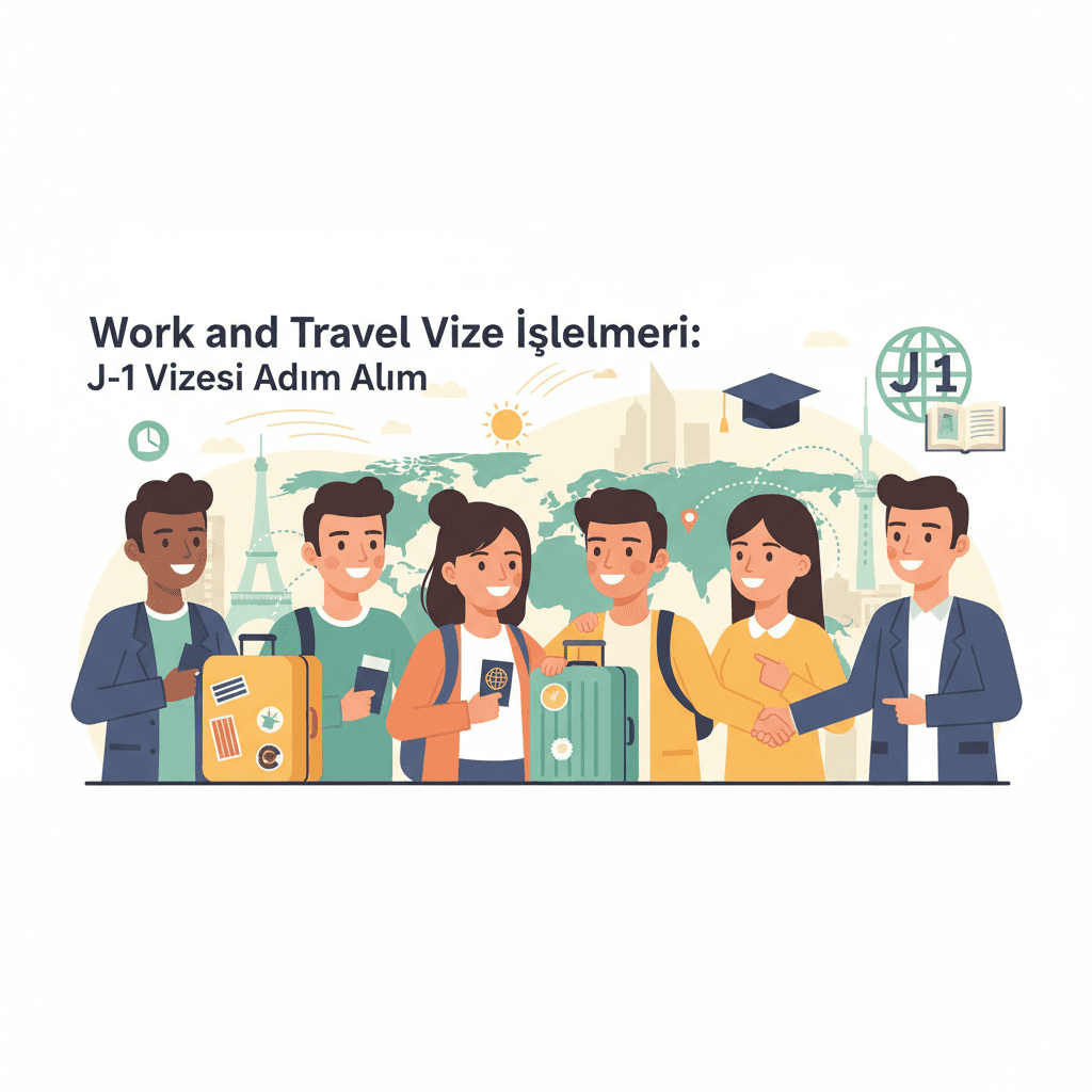 Work and Travel Vize İşlemleri: J-1 Vizesi Adım Adım