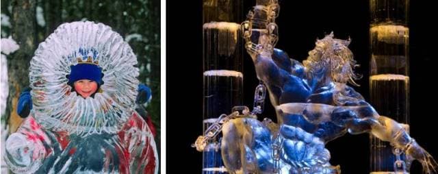 3. Ice Carving Festival, Fair Banks