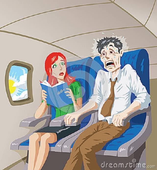 2. Uçak korkusu olanlar