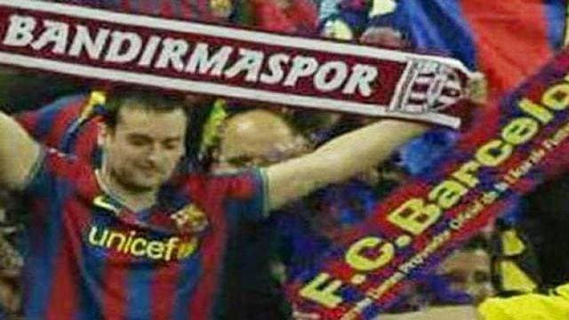 10. Barselona'da futbol maçına gittiğinde..