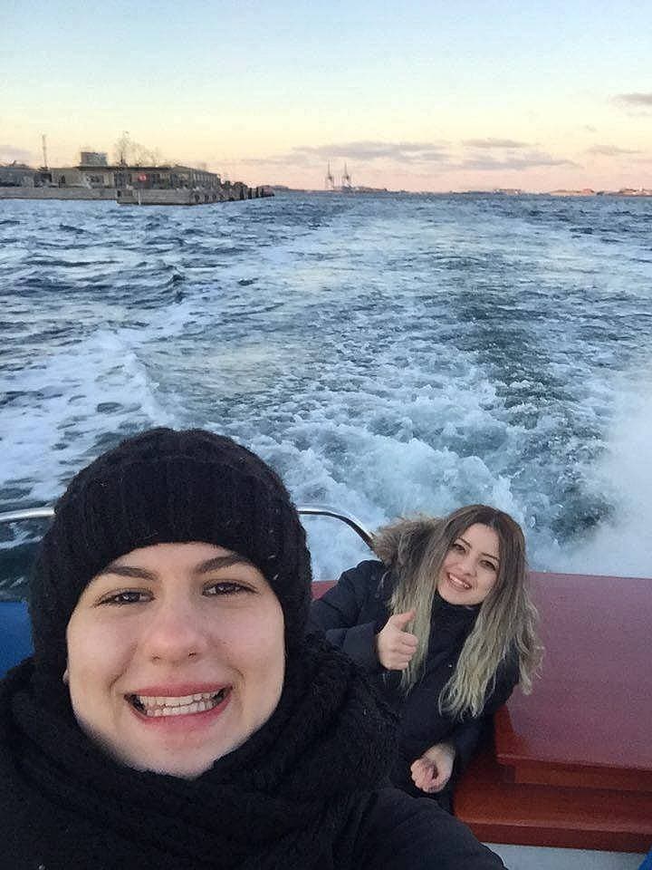 51. Tuğçe ile Kopenhag'da kanal turu.