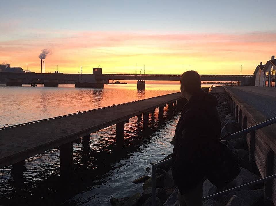 56. Danimarka'da gün batımını izlemek.