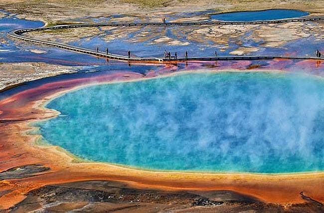 10. Grand Prismatic Spring, Yellowstone