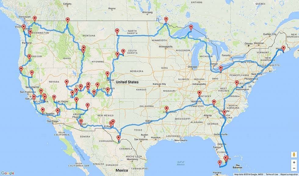 Müthiş Bir Rota ile Amerika'nın En Güzel 47 Doğal Parkı