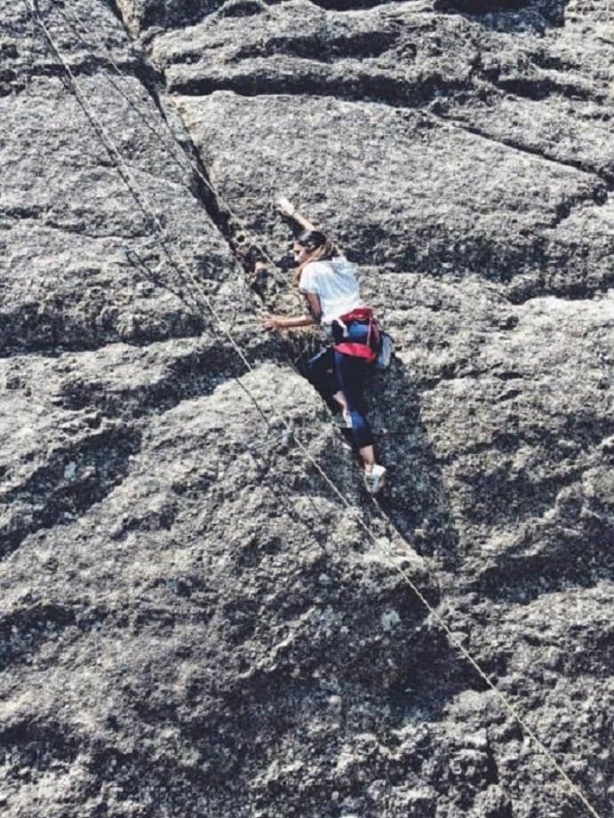 6. Black Hills'de kaya tırmanışı da yaptıysam eğer anlatırım...