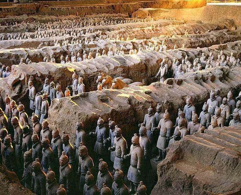 2. Xi'an Terracotta Savaş Ordusu'nu keşfedin.