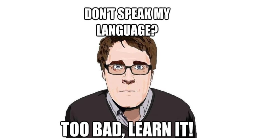 7. ''Dil konusunda sıkıntı yaşadın mı?''