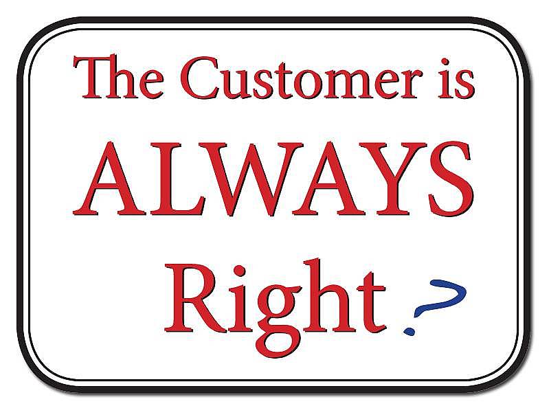 8. Kuralları müşterilere anlatmak bazen sizi zor duruma sokabilir.