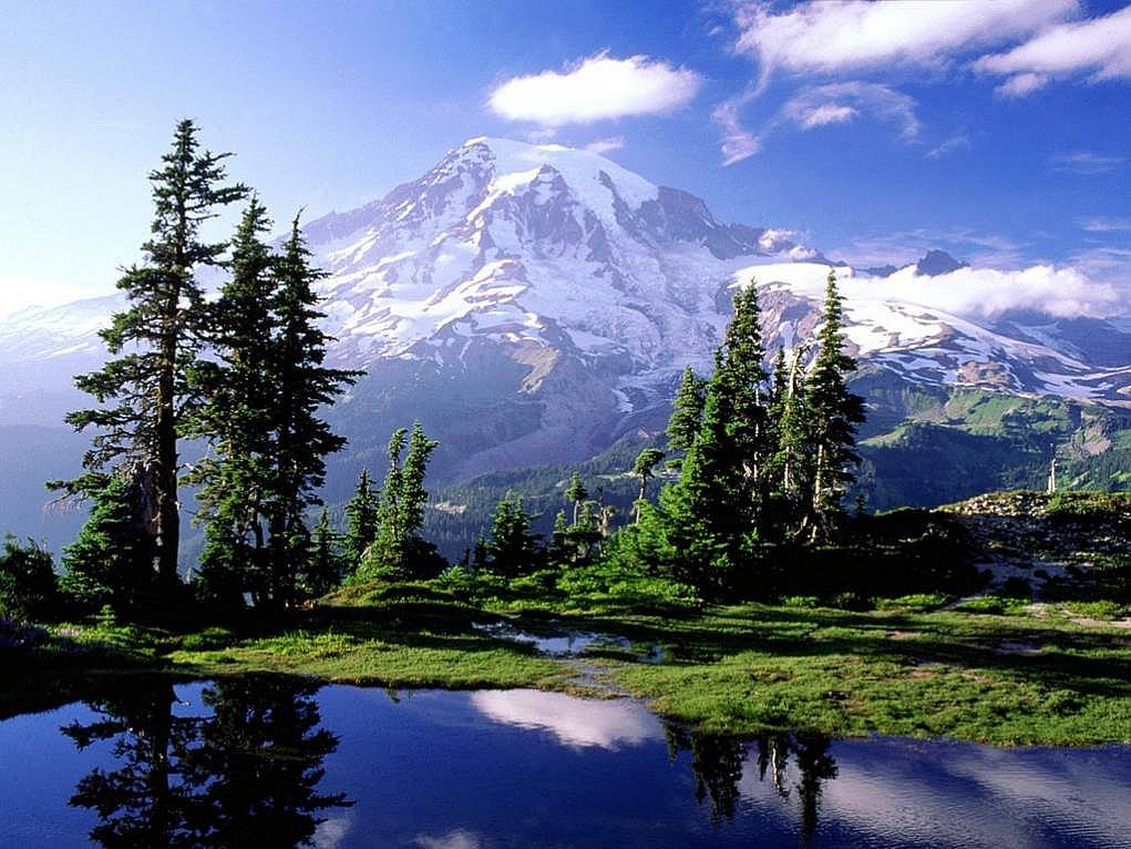 10. Mount Rainier National Park, Washington
